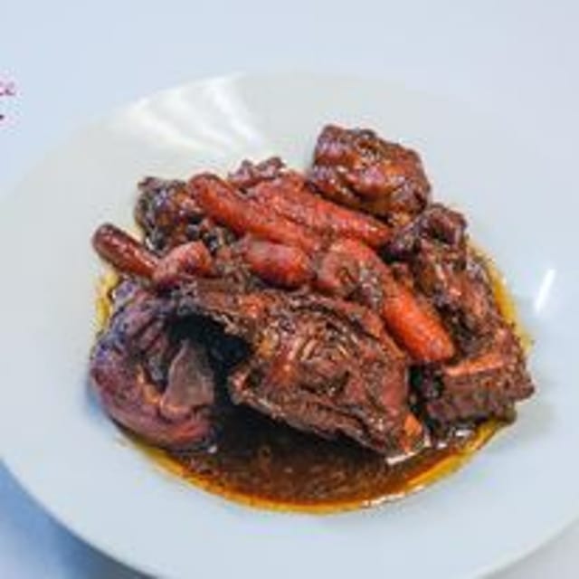 Brown Stew Chicken.